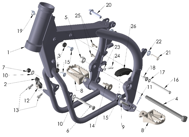 2022 Cobra CX50 SRx King - FRAME - 1