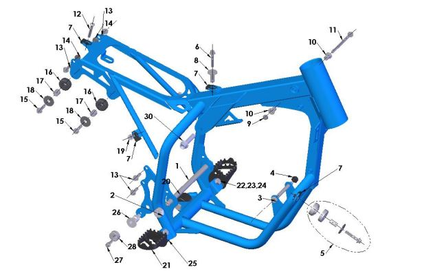 2019 Cobra CX50 P3 - FRAME 1