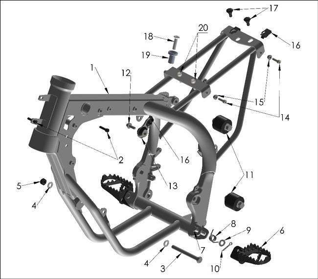 2025 Cobra CX50 JR - FRAME