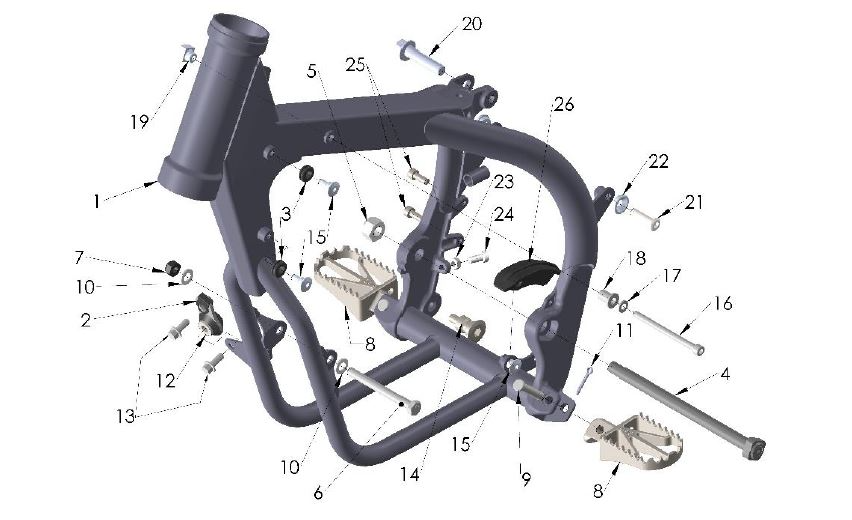 2021 Cobra CX50 SRx FWE - FRAME