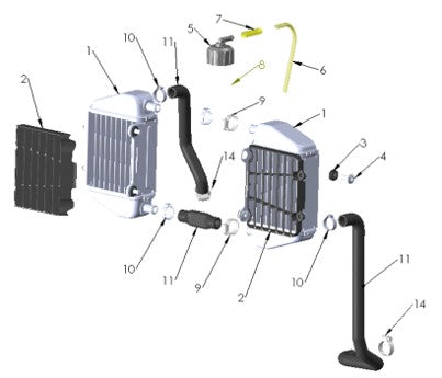 2023 Cobra CX65 - COOLING SYSTEM