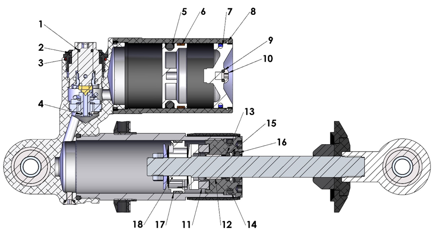 2025 Cobra CX50 JR - SHOCK - INTERNAL