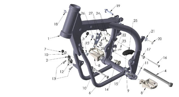 2022-2023 COBRA CX50 FWE - FRAME