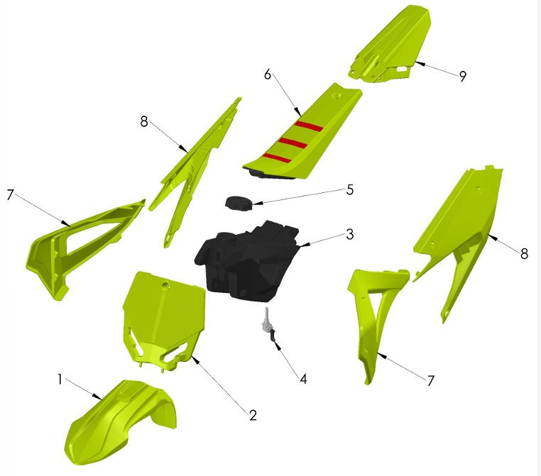 2024 Cobra CX50 FWE - BODYWORK - ANNIVERSARY ED