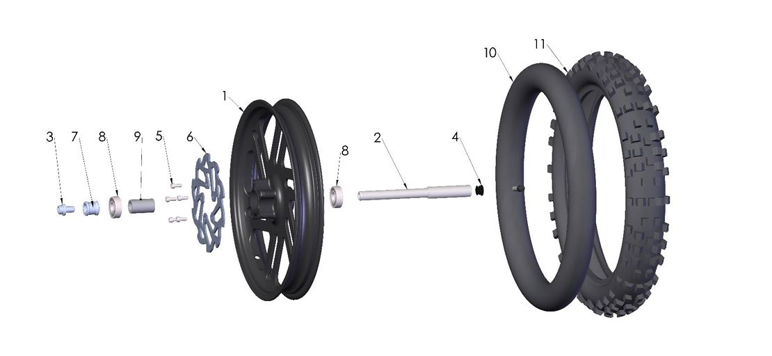 2021 Cobra CX50 SRx KING - WHEEL - FRONT