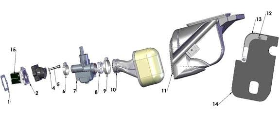2018 Cobra CX50 P3 - AIRBOX & INLET SYSTEM