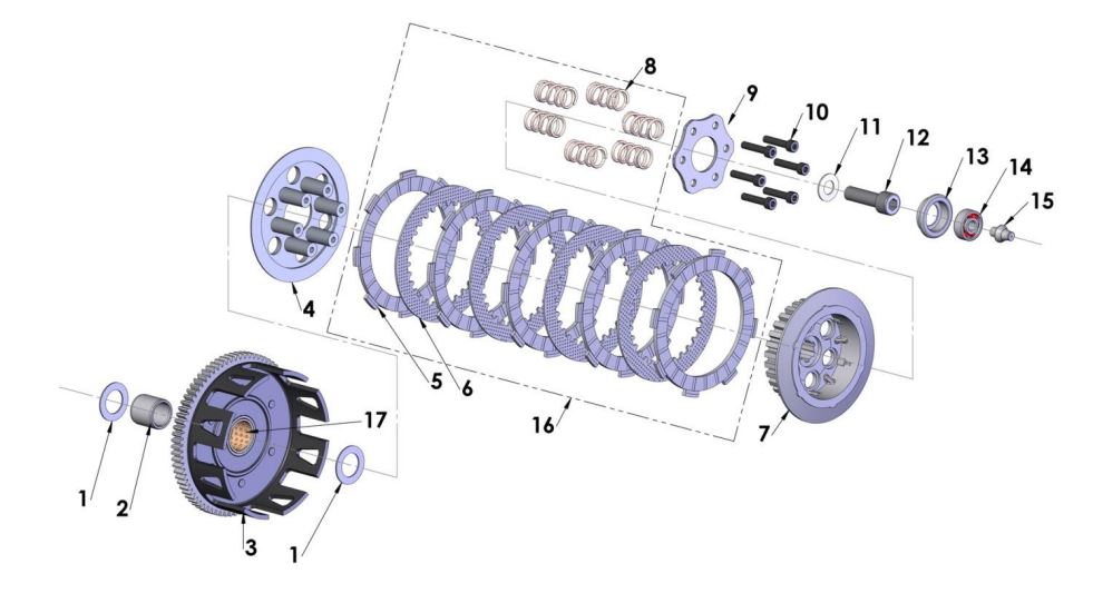 2019 Cobra CX65 - ENGINE - CLUTCH