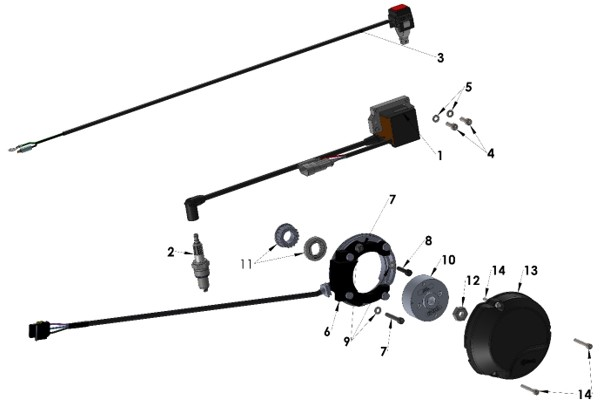 2026 Cobra CX50 SRx FWE - ELECTRICAL SYSTEM