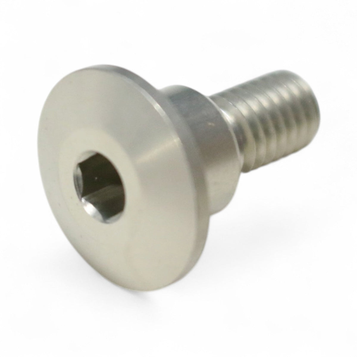 HCSP0610 BOLT - SHOULDER - 6MM ALUMINUM - ANODIZED CLEAR