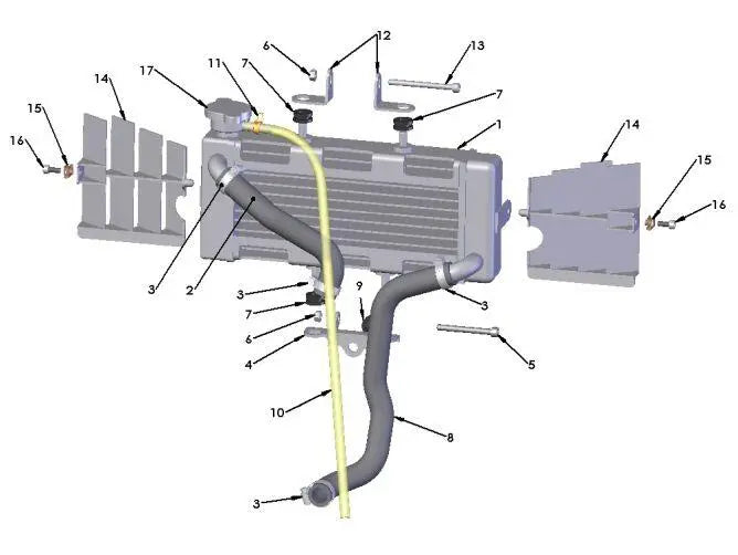 2022 COBRA CX50 P3 - COOLING SYSTEM