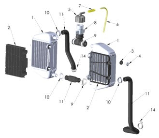 2024 Cobra CX50 SRx KING - COOLING SYSTEM