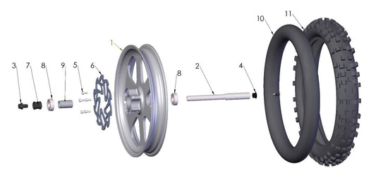 2020 Cobra CX50 KING - WHEEL - FRONT