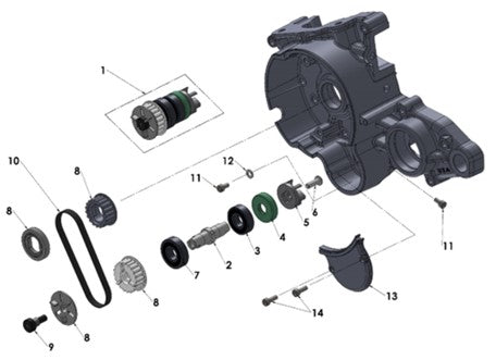 2023 Cobra CX50 SRx FWE - ENGINE - WATER PUMP