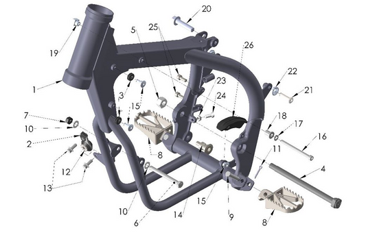 2021 Cobra CX50 SRx KING - FRAME