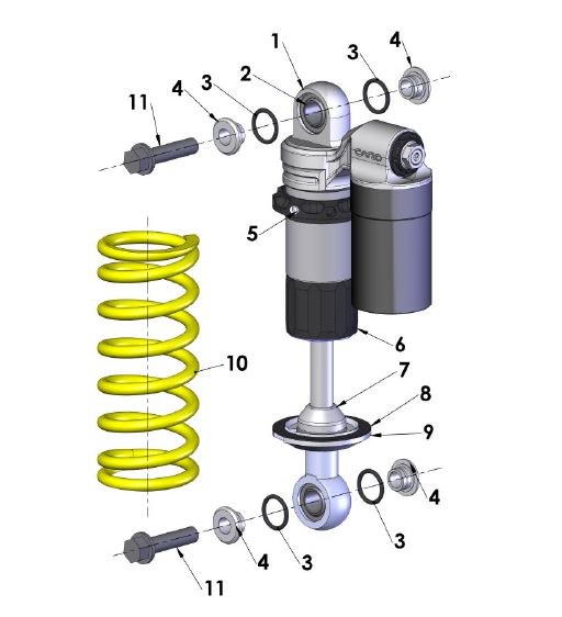 2019 Cobra CX50 JR - SHOCK - EXTERNAL