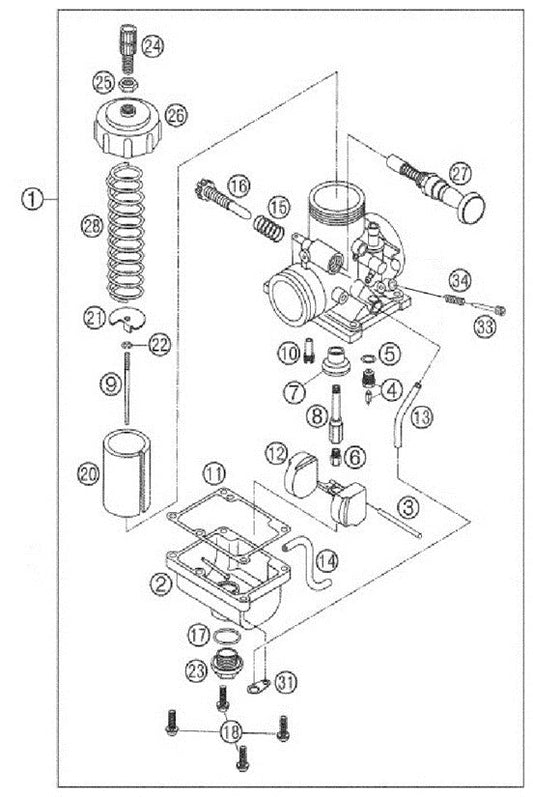2023 Cobra CX65 - CARBURETOR