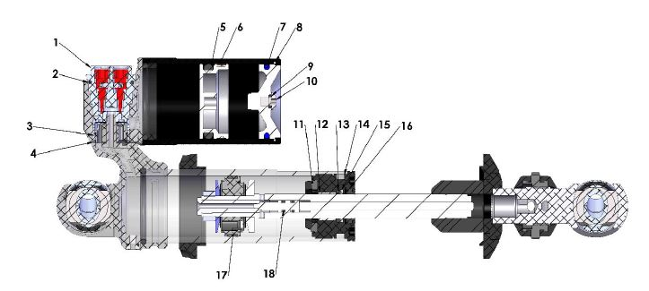 2018 Cobra CX50 KING - SHOCK - INTERNAL