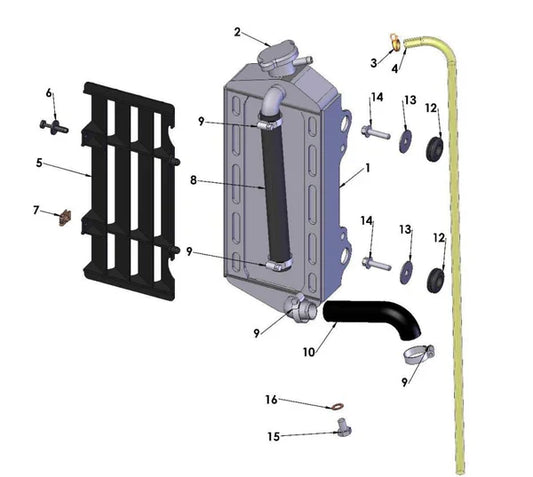 2021 COBRA CX65 - COOLING SYSTEM