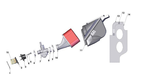 2017 Cobra CX50 JR - AIRBOX & INLET SYSTEM