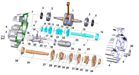 2025 COBRA CX65 - TRANSMISSION
