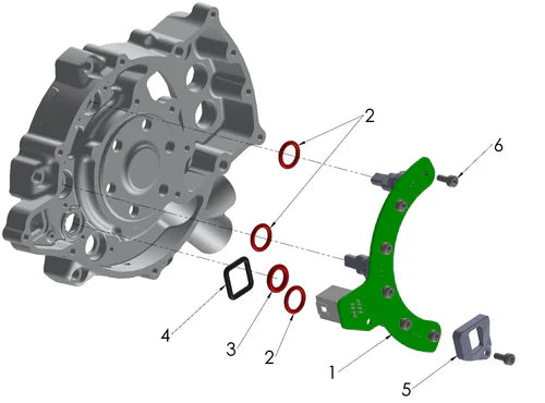 2023 - 2025 COBRA CX50 - MOTOR SYSTEM WIRE SIDE (CX5E)