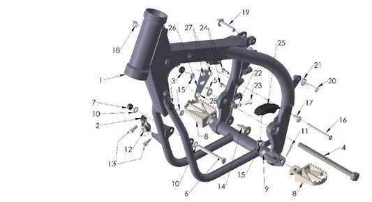 2022-2023 COBRA CX50 FWE - FRAME