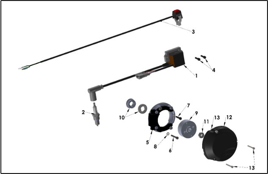 2027 Cobra CX50 JR - ELECTRICAL SYSTEM exploded diagram
