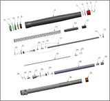 1.  M4 x 0.7 x 8 - SHCS - ZINC