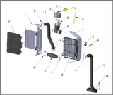 2.  LOUVER - RADIATOR - 2021 KG & 65