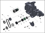 1.  WATERPUMP KIT 50CC VENOM