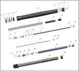 1.  M4 x 0.7 x 8 - SHCS - ZINC