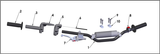 3.  THROTTLE ASSEMBLY - PRO TAPER MICRO