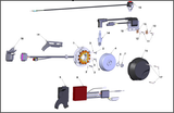 1.  STATOR - POWER VALVE - FANG VALVE - CX65