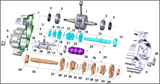 1.  CRANKSHAFT 65 2015 & LATER