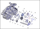 1.  SHIFTER SHAFT W/ PIVOT PLATE - 2026 ADJUSTABLE