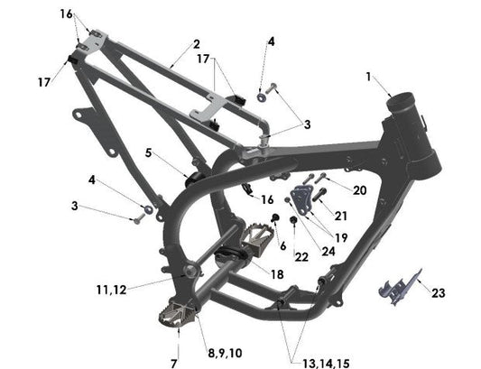 2024 Cobra CX65 - FRAME