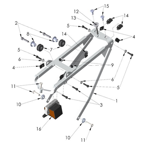 2021 Cobra CX50 SRx KING - SUBFRAME