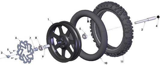2019 Cobra CX50 JR - WHEEL - FRONT