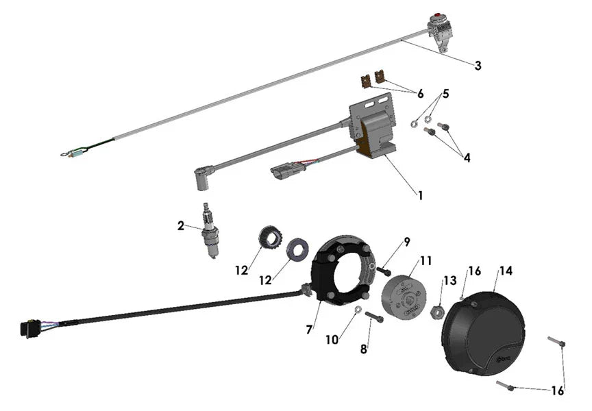 2021 - 2025 COBRA CX50 CX50SRX - ELECTRICAL SYSTEM (FWE/KING)