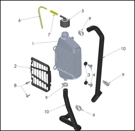 2024 Cobra CX5e - COOLING SYSTEM