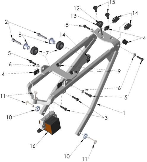 2023 Cobra CX50 SRx FWE - SUBFRAME