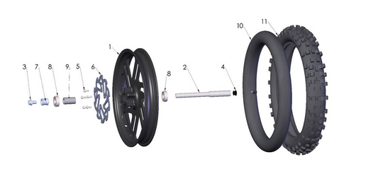 2021 Cobra CX50 SRx KING - WHEEL - FRONT