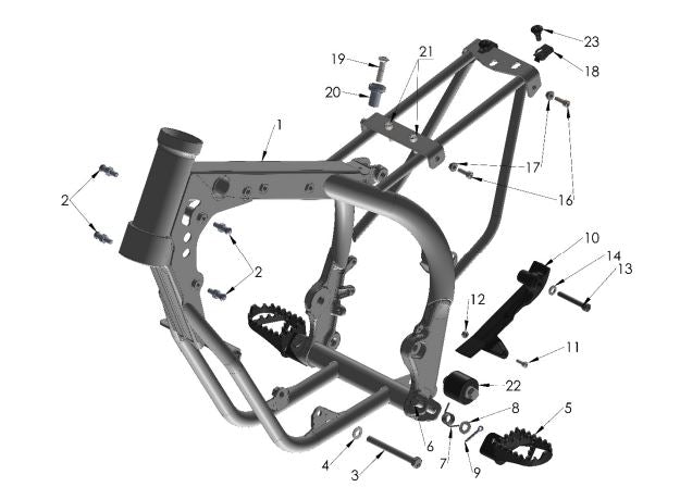 2025 Cobra CX3e - FRAME