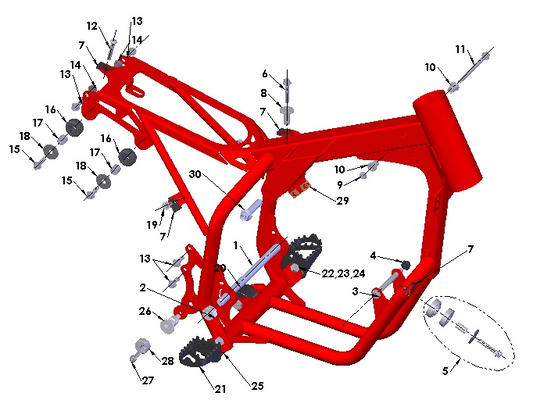 2018 Cobra CX50 JR - FRAME 1