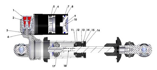 2017 Cobra CX50 KING - SHOCK - INTERNAL