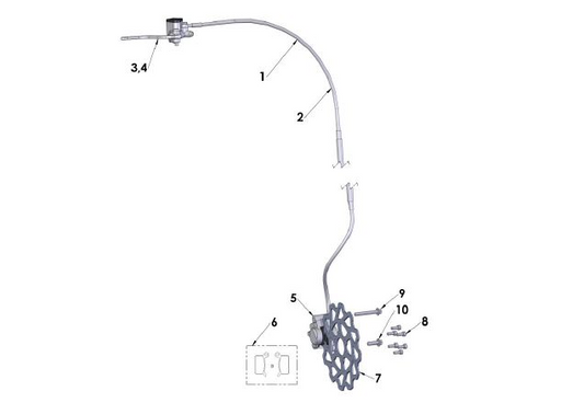 2017 Cobra CX50 JR - BRAKE - FRONT