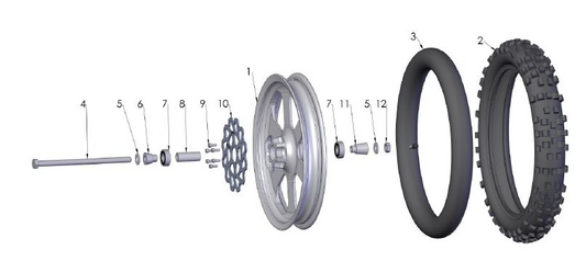 2017 Cobra CX50 KING - WHEEL - FRONT