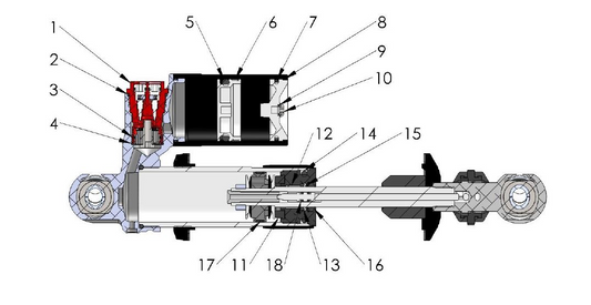 2022 Cobra CX50 SRX FWE - SHOCK - INTERNAL