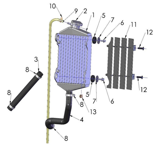 2019 Cobra CX50 KING - COOLING SYSTEM