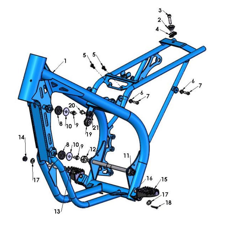2019 Cobra CX50 FWE - FRAME 1